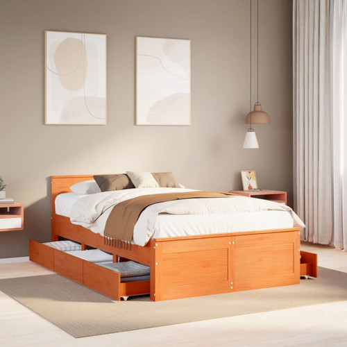 Rustic wooden double size - rustic,