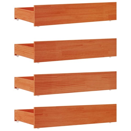 Bed drawers bedroom wooden - bed,