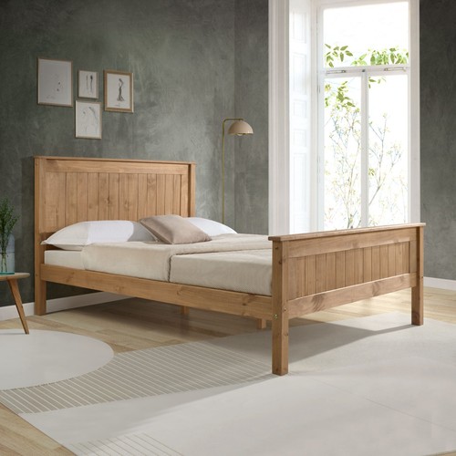 Waxed pine wood - waxed, high