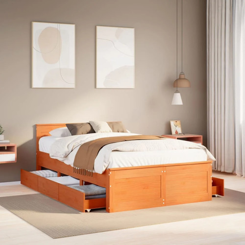 Rustic wooden double size - rustic,