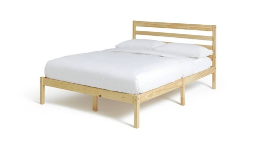 Kaycie double wooden bed frame - kaycie,
