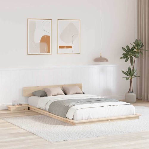 Modern wooden double - modern,