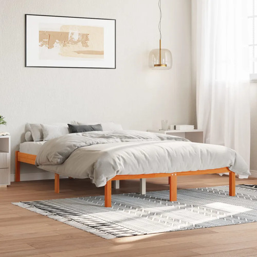 Walplus wax brown solid wood - brown,