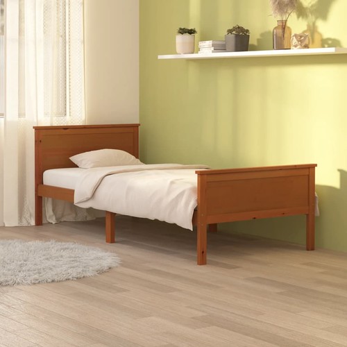 Solid wood pine bed frame - solid,