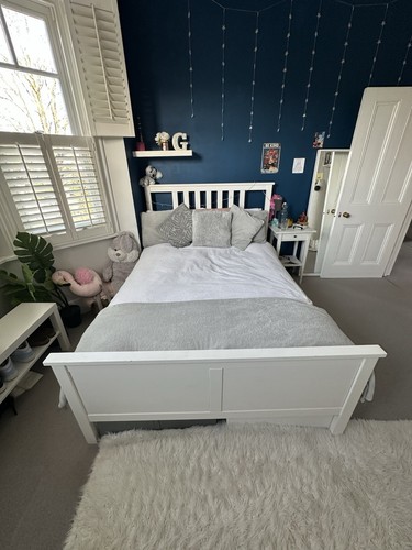 White wooden framed - wooden,