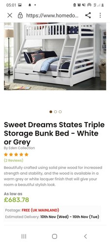 Sweet dreams states wooden - sweet,
