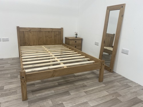 Wooden bed frames double 4ft6 - wooden,